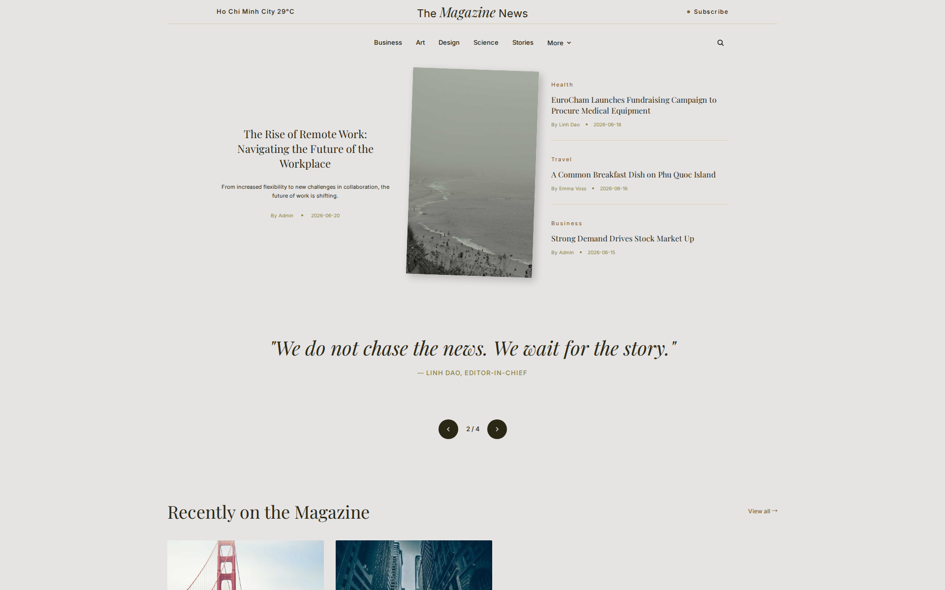 TheMagazineNews — News/Magazine